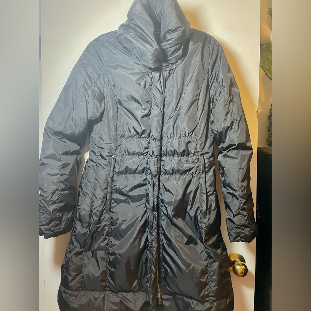 RW&Co Women's Black Puffer Coat